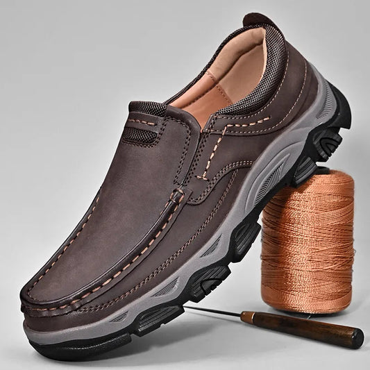Rider® | Chaussures Orthopédiques pour Hommes | 100% Cuir